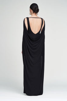 Halston | Akeem Gown In Jersey | Black