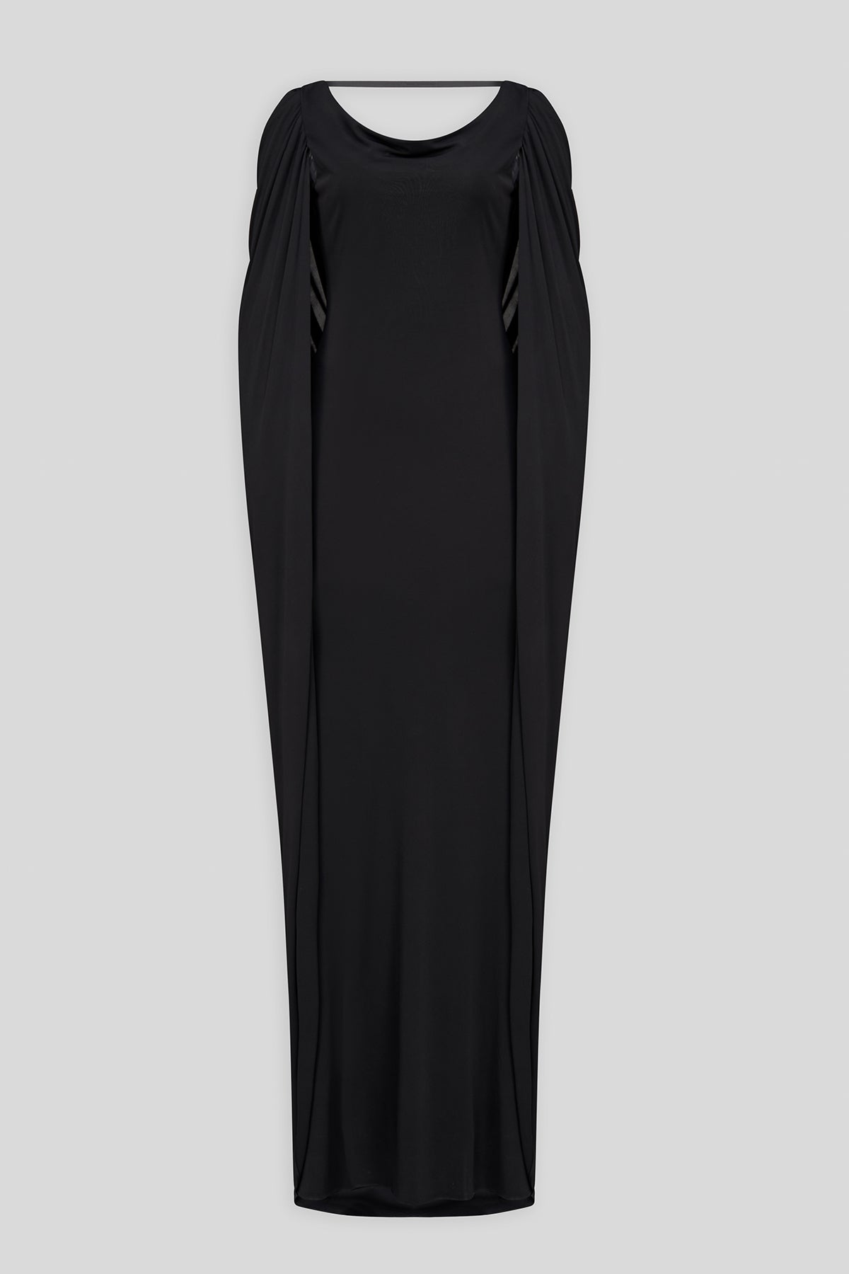 Halston | Akeem Gown In Jersey | Black