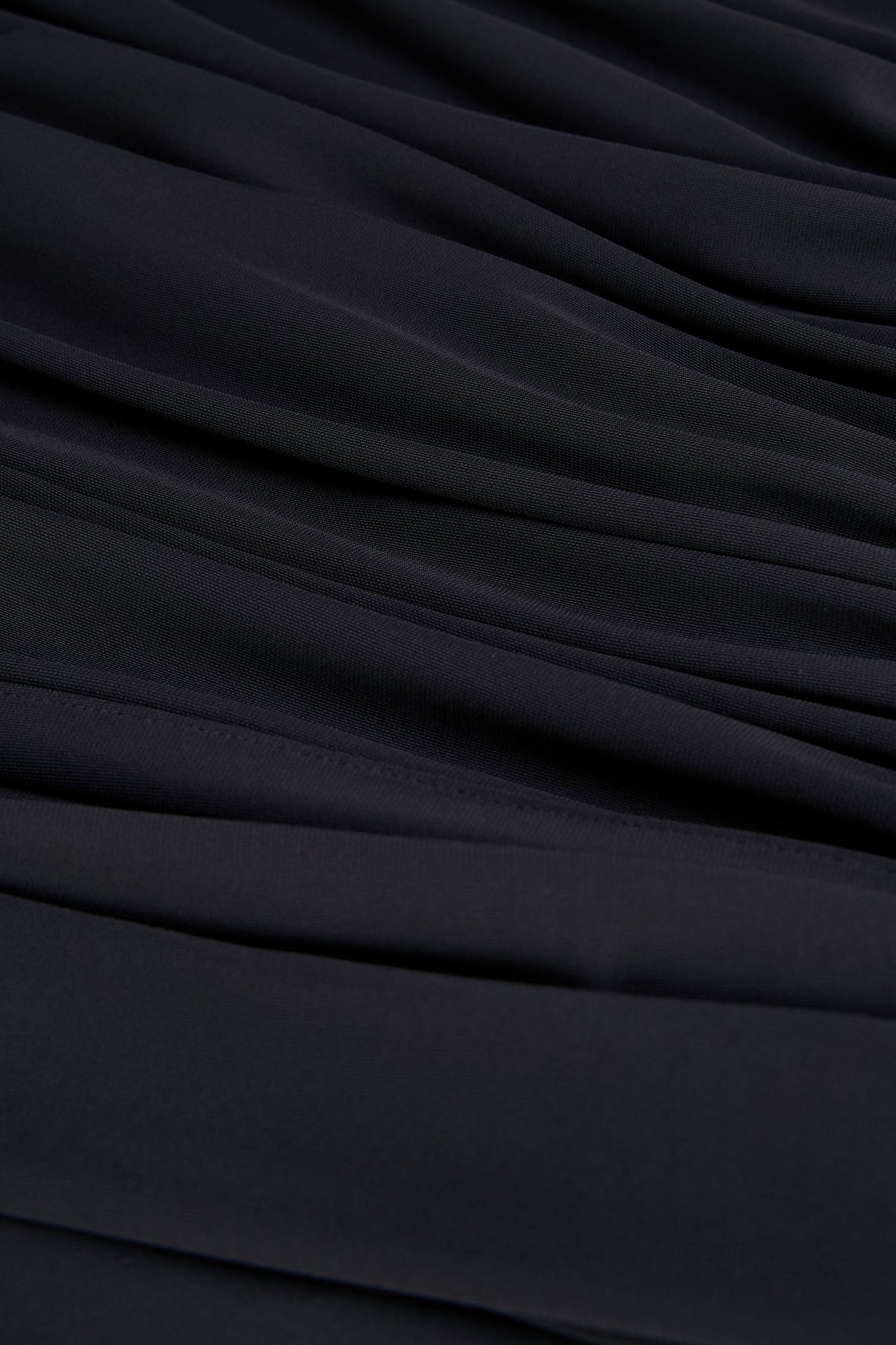 Halston | Adena Dress In Matte Jersey | Black