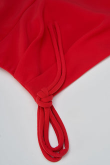 Halston | Sybil Gown In Crepe | Flame