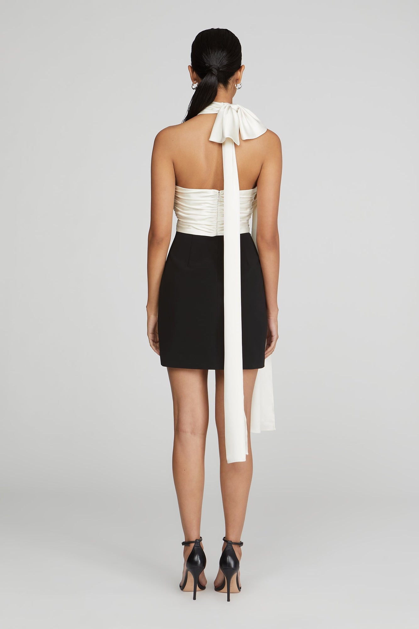 Halston | Renae Dress | Black And Ivory