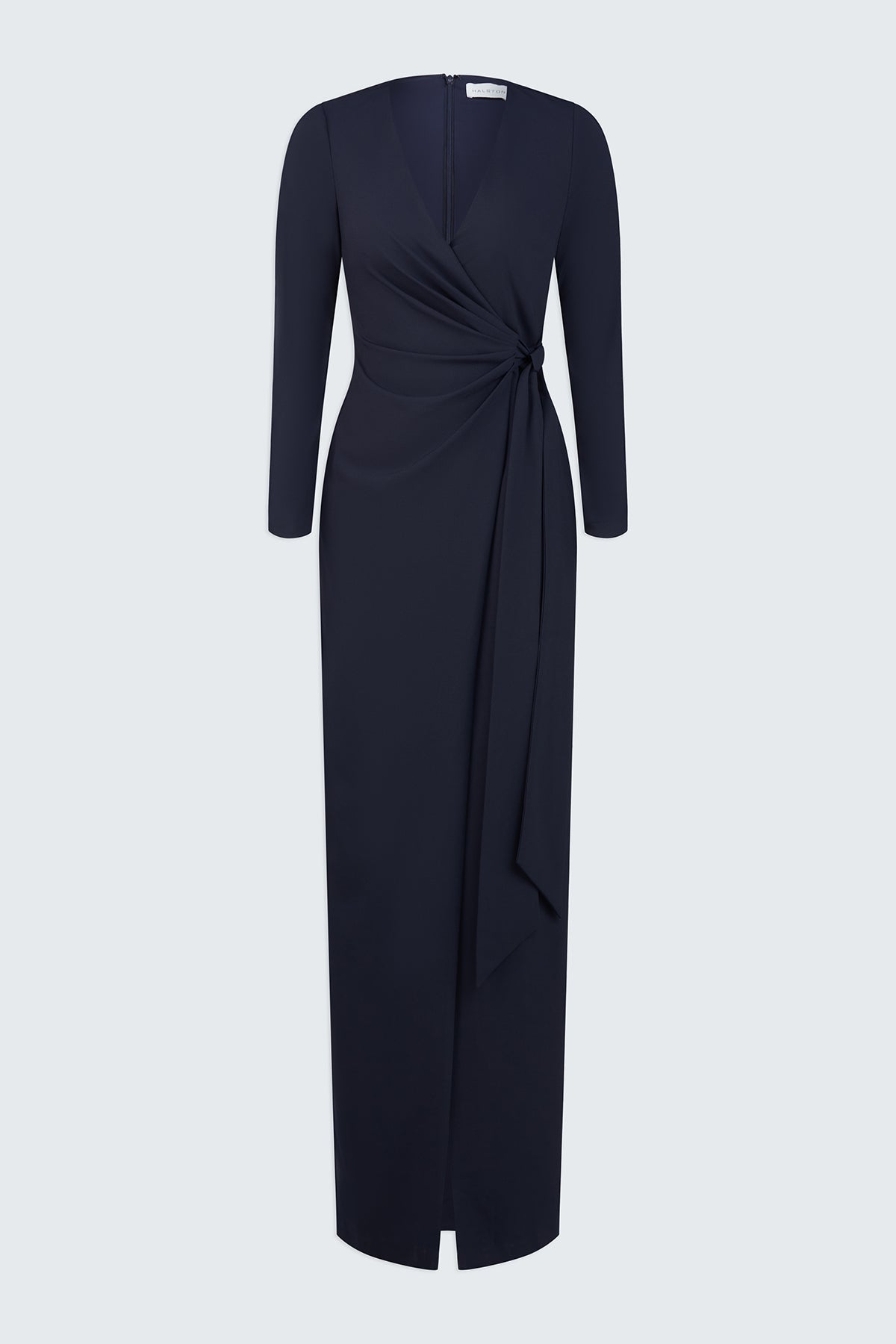 Halston | Jasmine Gown In Fluid Crepe | Midnight