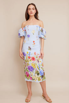 Karene Dress | Bloom Border Serenity