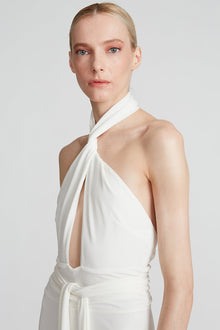 Halston | Ariel Jersey Jumpsuit | Pristine