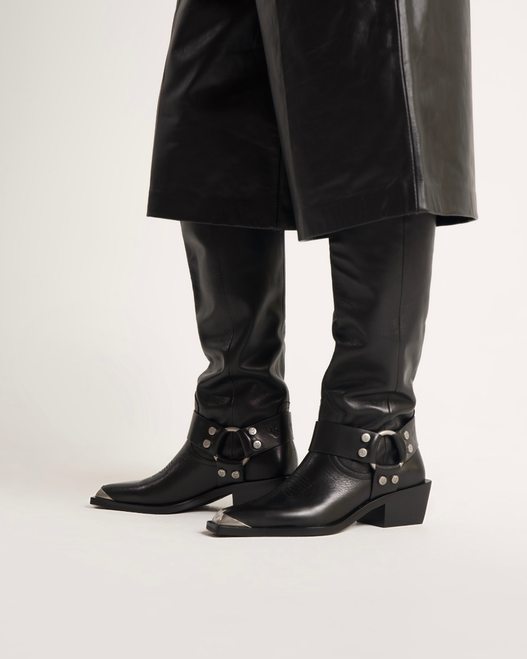 Womens | Stark Leather Boot | Black