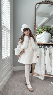 Baby Girls | Marshmallow Wool Coat | Beige
