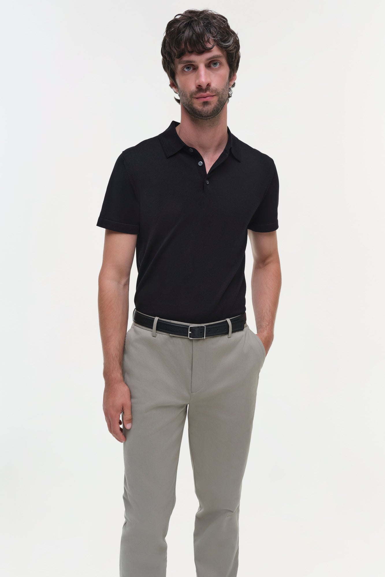 Mens | Jake Cotton Twill Trousers | Sage