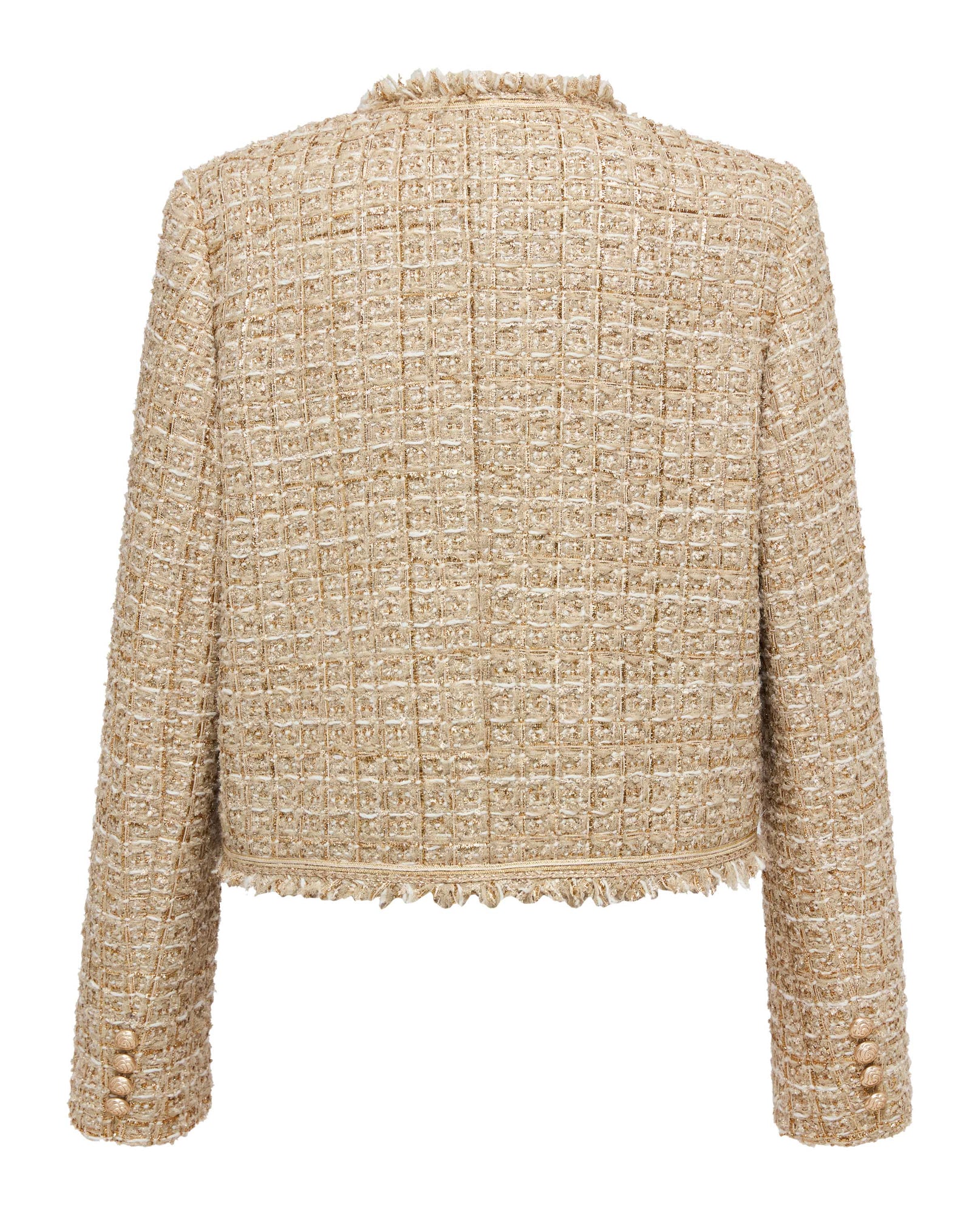 Tweed-Style Jacket | Golden