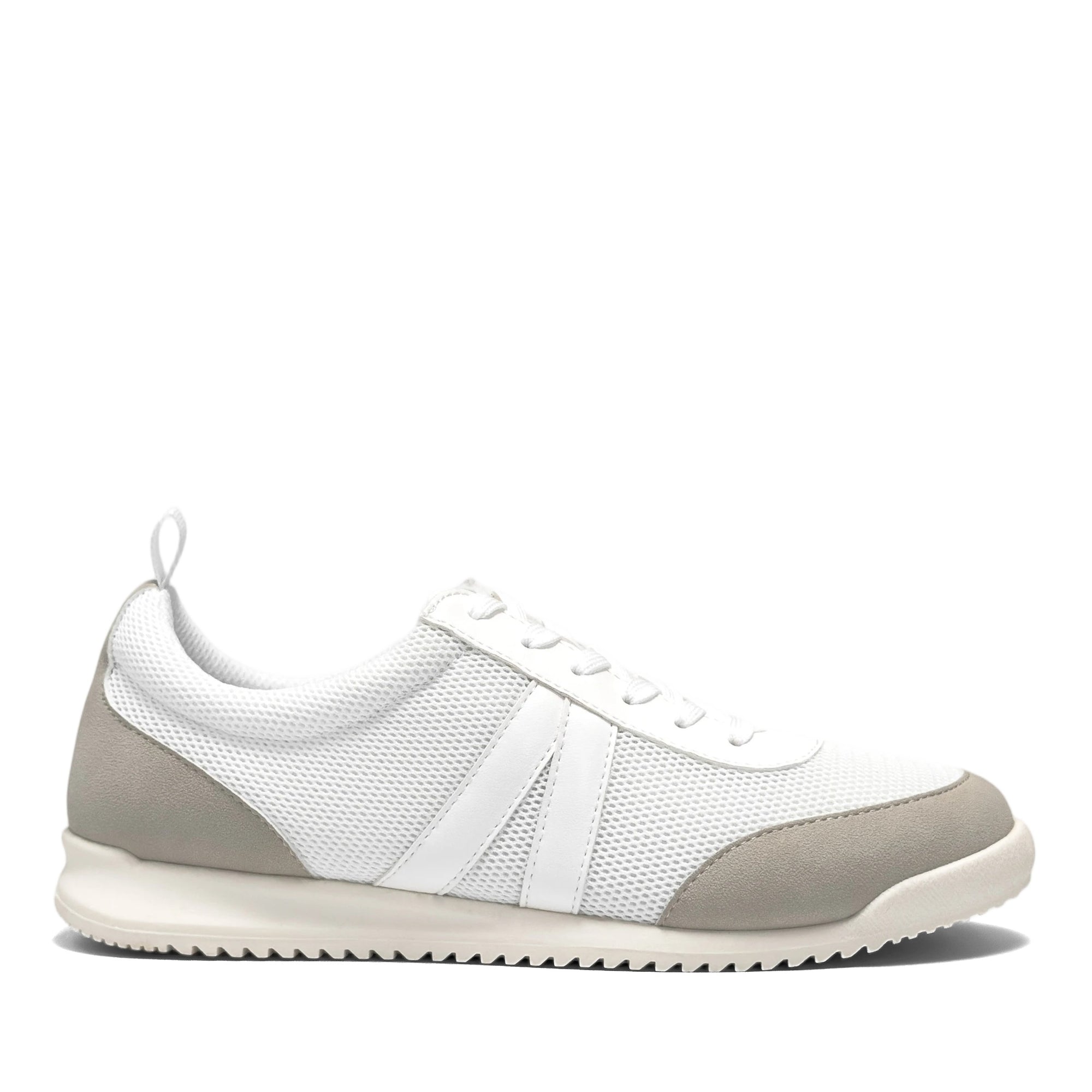 Pixie Sport Sneaker | White/Stone Mesh/Thermoplastic Elastomers