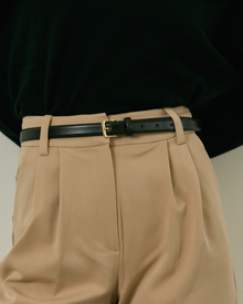 No. 6 Belt | Black-Gold