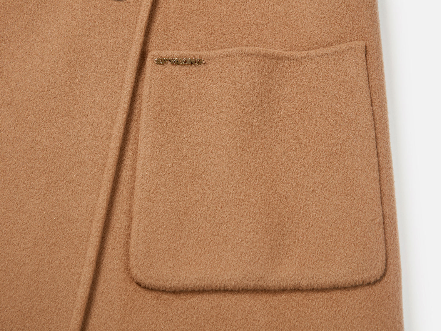 Wool Cashmere Coat | Camel