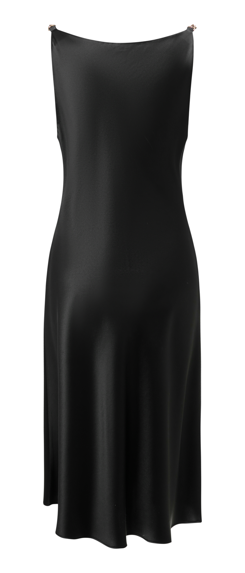 Acetate Sling Dress | Black