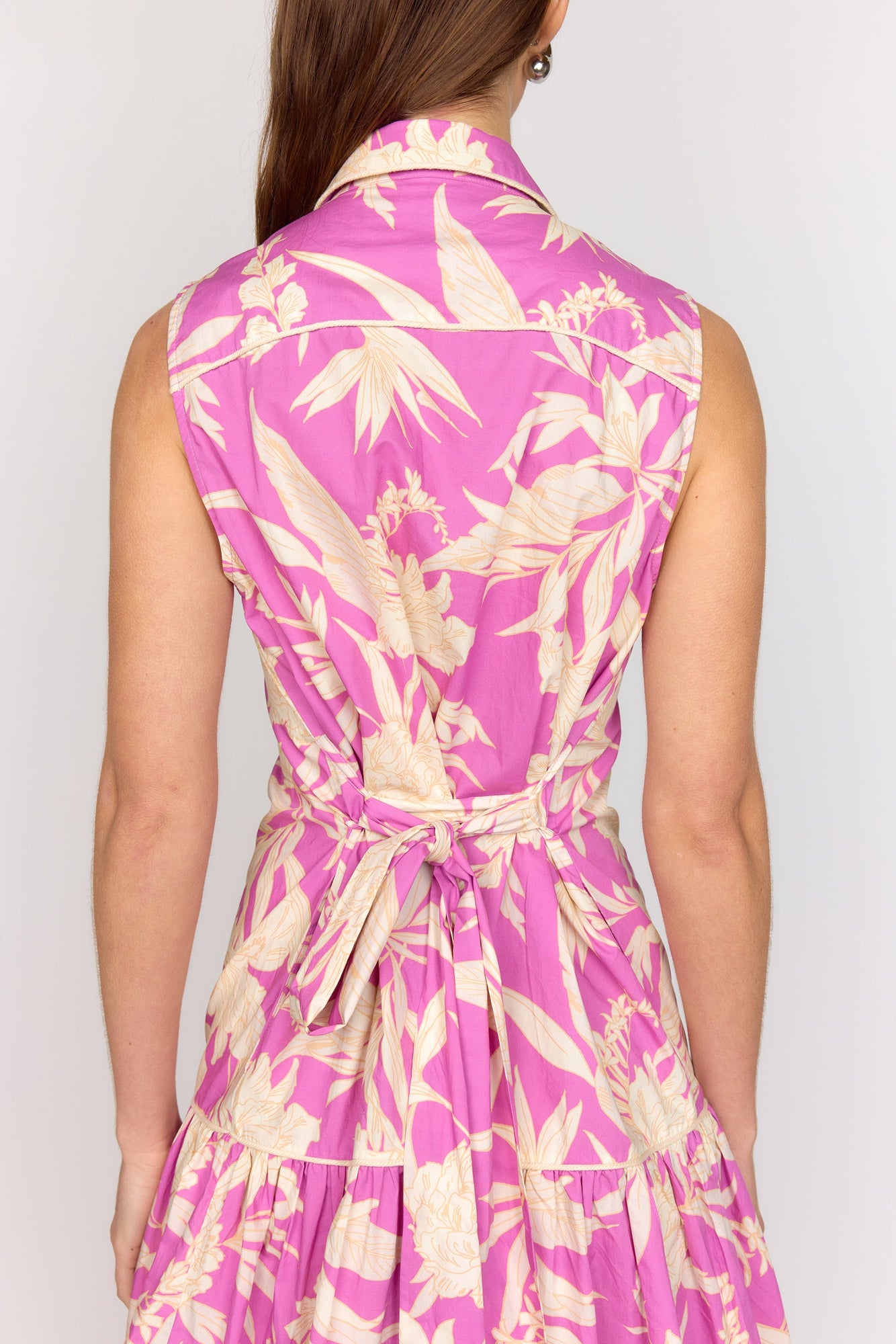 Kelsey Dress | Purple Rosette