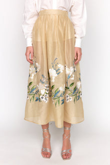 Katrina Skirt | Sand Embroidery