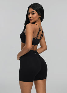 Airy Active Strap Top | Black