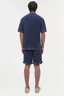 Mens | Ozzie Terry Knit Shirt | Steel