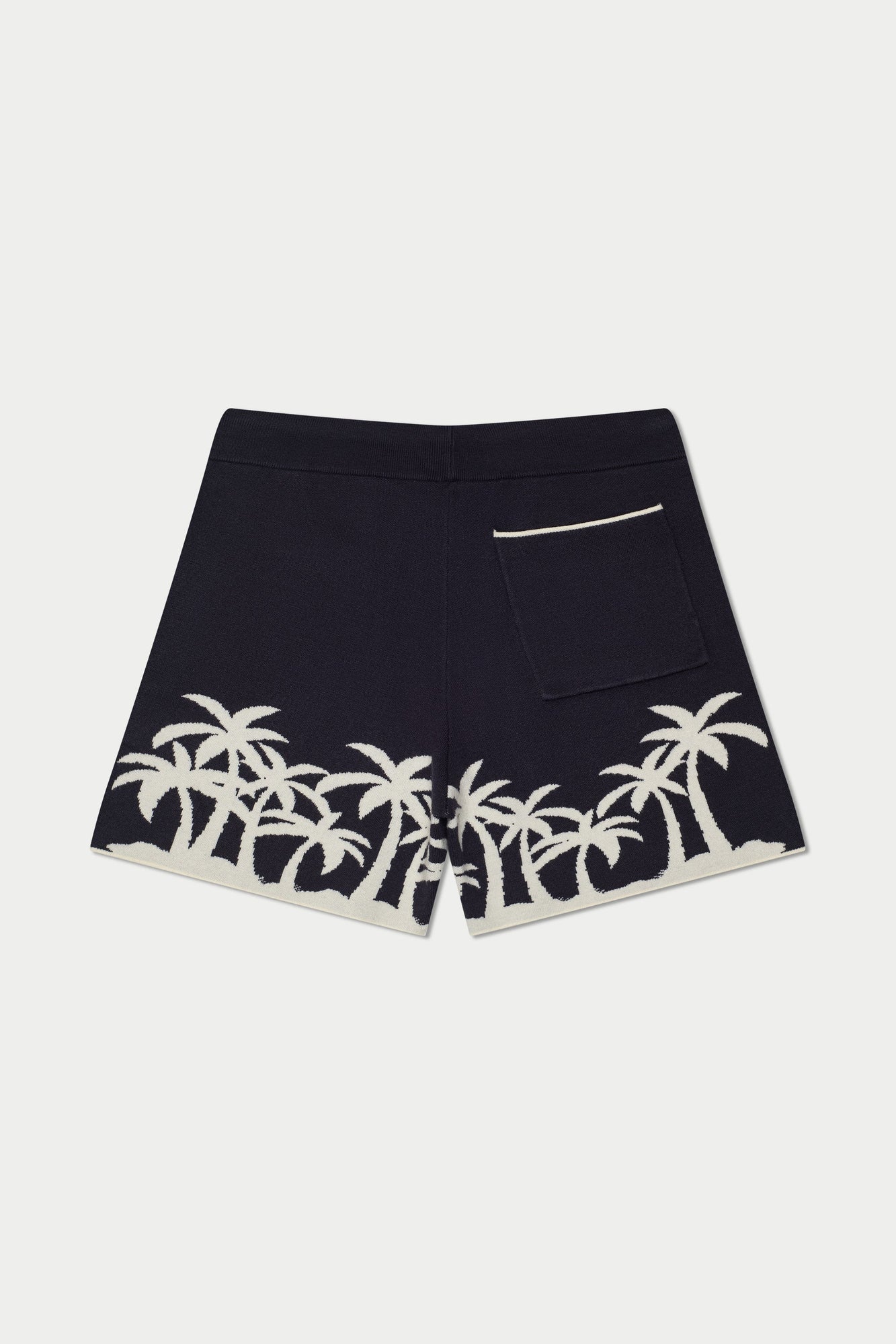 Palm Beach Knit Short | Grey