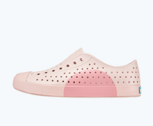 Side view of a Native Shoes Adults Jefferson Block | Dust Pink/ Dust Pink/ Rose Circle Footwear