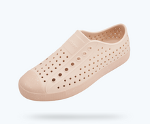 Angled view of a Native Shoes Jefferson Bloom | Bone White/ Soy Beige/ Shell Speckle Footwear