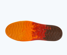 Bottom view of a Native Shoes Jefferson Clog Marble | Sunset Roasted Marble Footwear