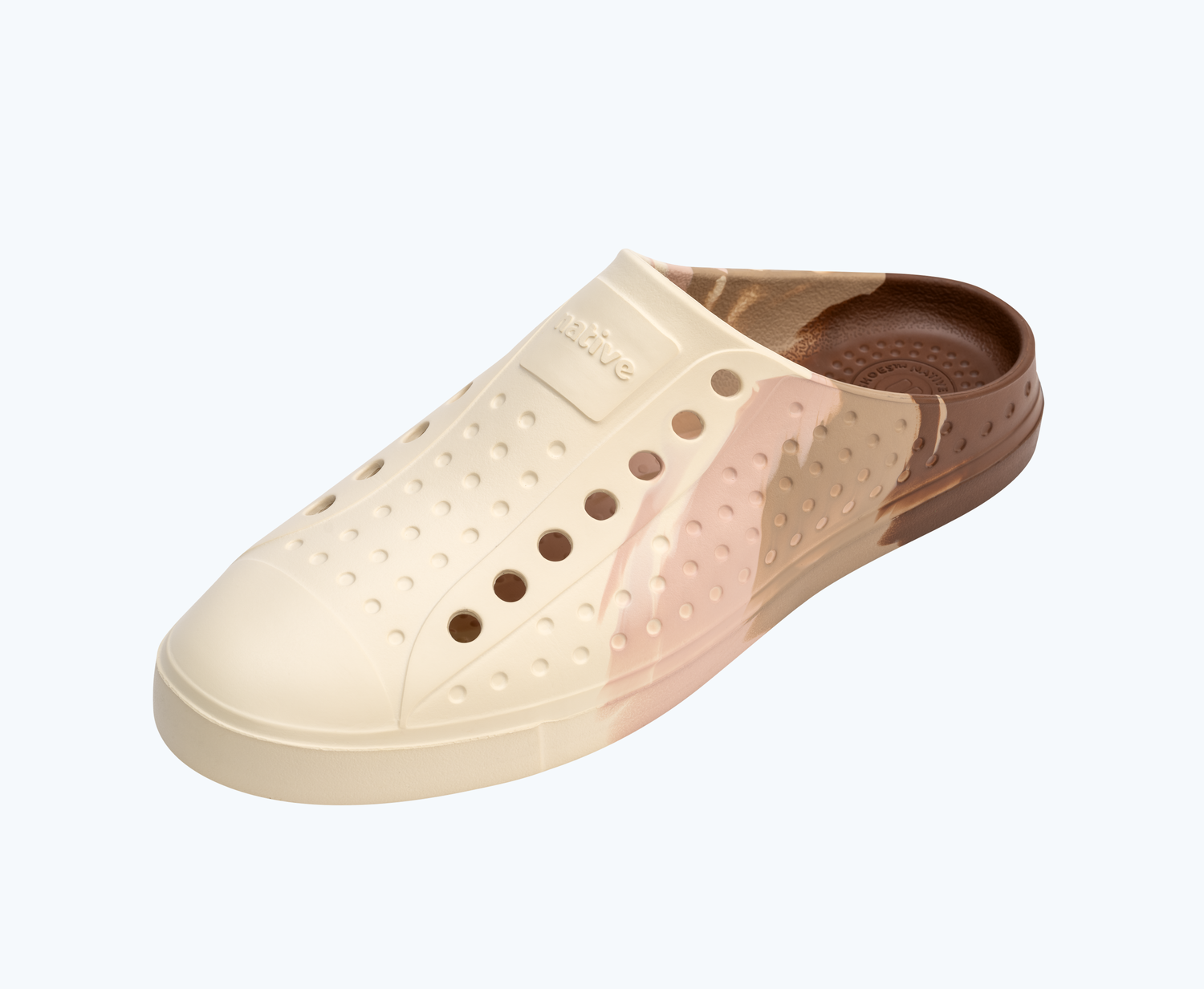 Unisex | Jefferson Clog Marble | Chameleon Flax Marble