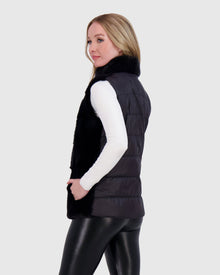 Mink Vest | Dark Gray