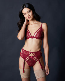 Natalia Underwire Bra | Bordeaux