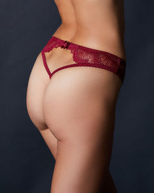 Natalia String Thong | Bordeaux