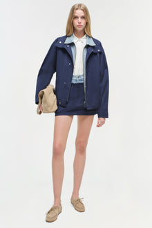 Womens | Apollo Denim Combo Jacket | Midnight Multi