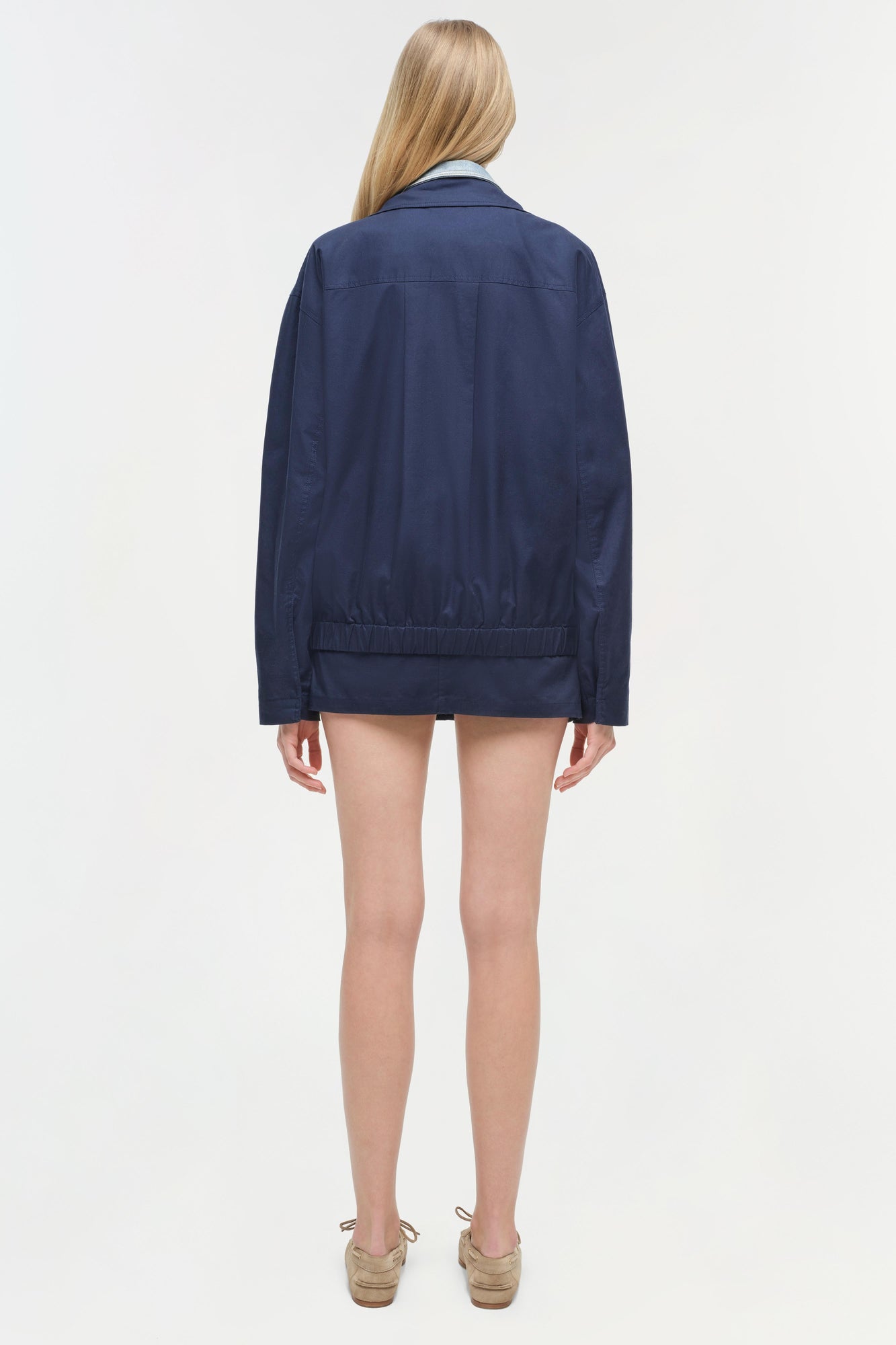 Womens | Apollo Denim Combo Jacket | Midnight Multi