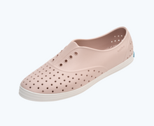 Angled view of a Native Shoes Jericho | Dust Pink/ Shell White Footwear