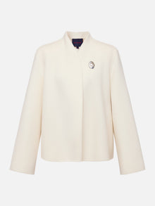 Selected Cashmere Coat | White
