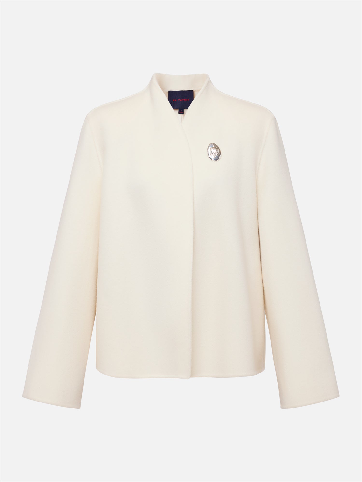 Selected Cashmere Coat | White