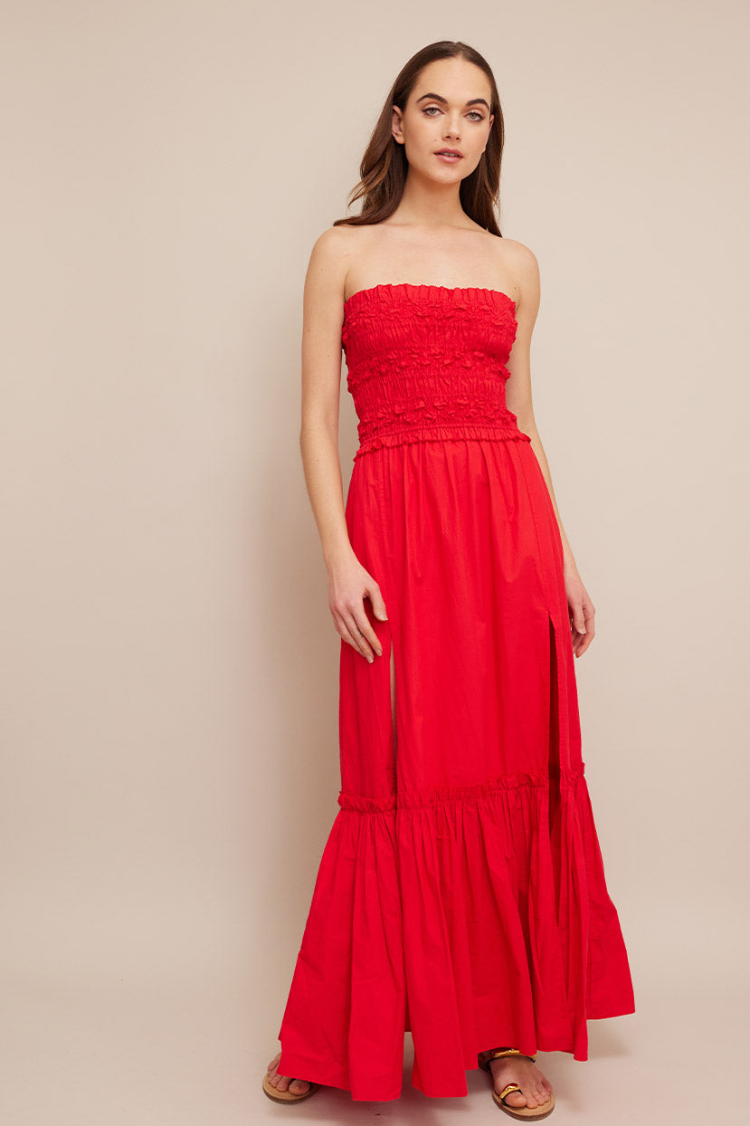 Nayla Dress | High Risk Red