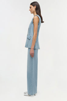 Womens | Charley Denim Top | Del Mar