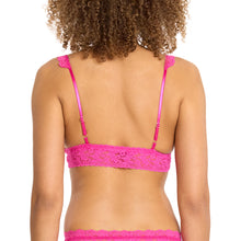 Signature Lace Crossover Bralette | Marmalade (Pink)