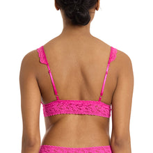 Signature Lace Crossover Bralette | Marmalade (Pink)