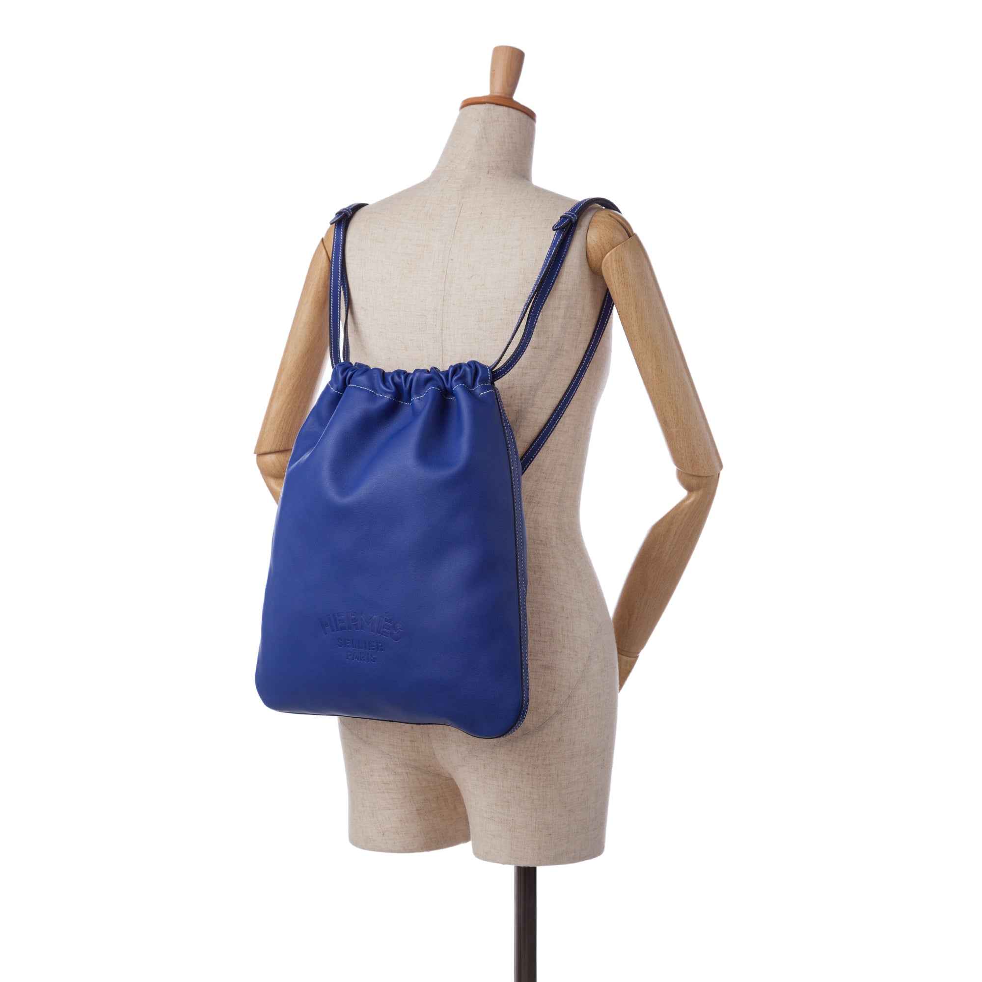 Hermès Pre-Owned Cheri Bridado Backpack | Women | Blue