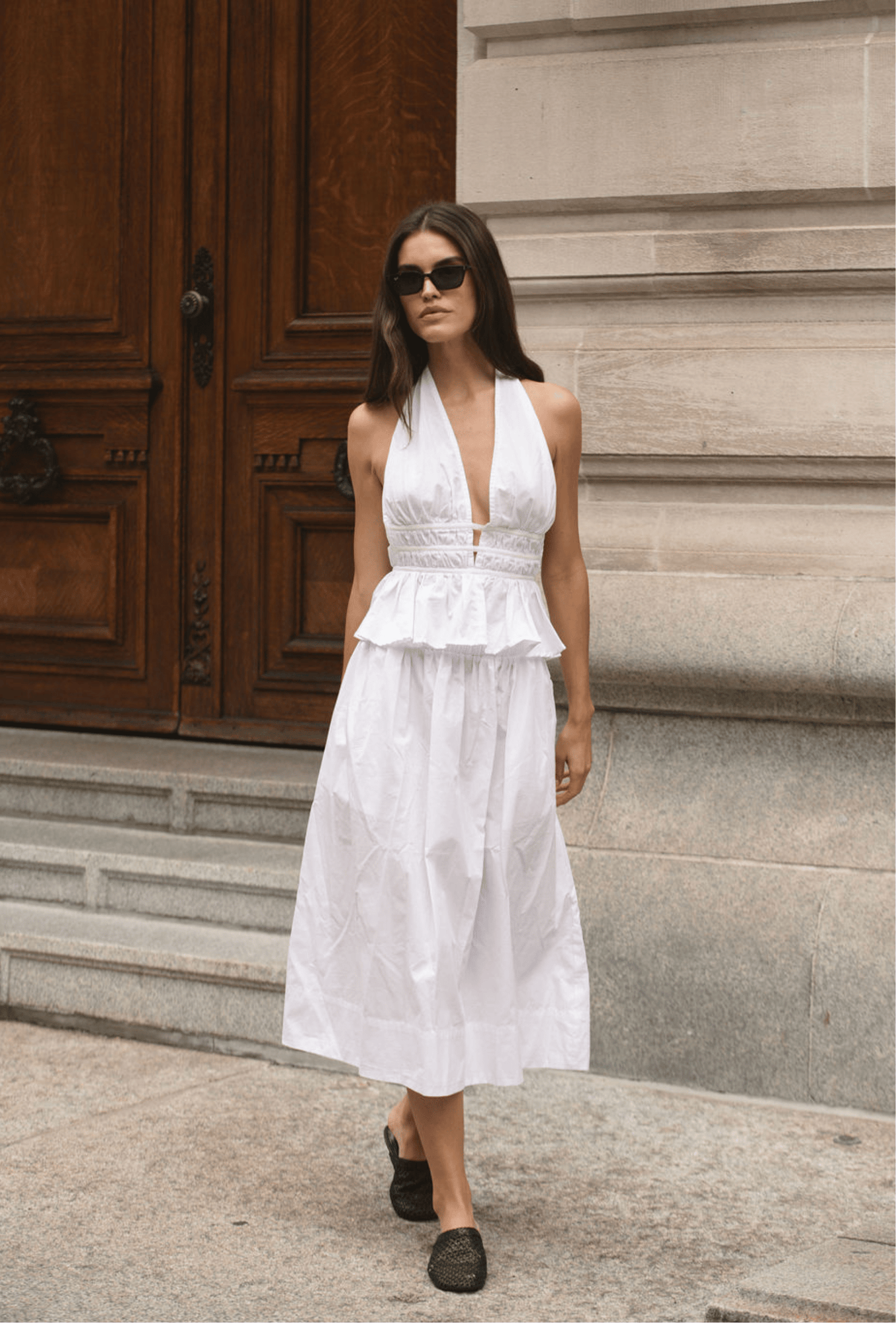 The Liv Skirt | White