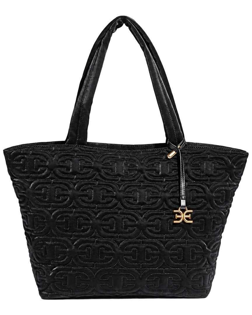 Sam Edelman | Womens | Ethyl Top Zip East-West Tote | Black
