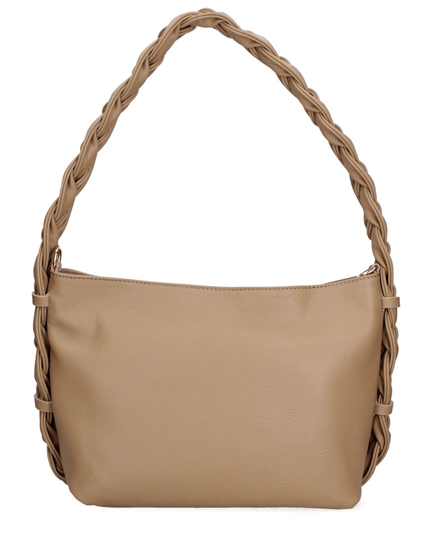 Chiara Ferretti | Womens | Leather Shoulder Bag | Smooth Taupe
