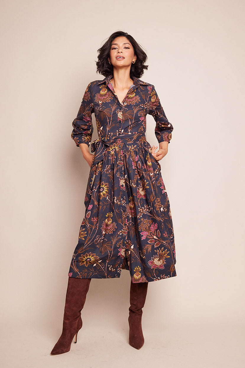 Raya Dress | White Embroidered Eyelet