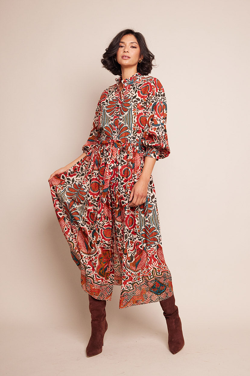 Beatrice Dress | Turtledove Luxor
