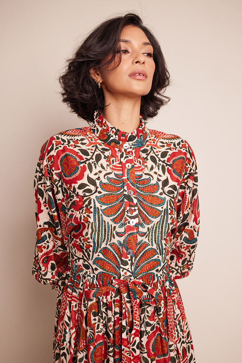 Women | Beatrice Dress | Turtledove Luxor