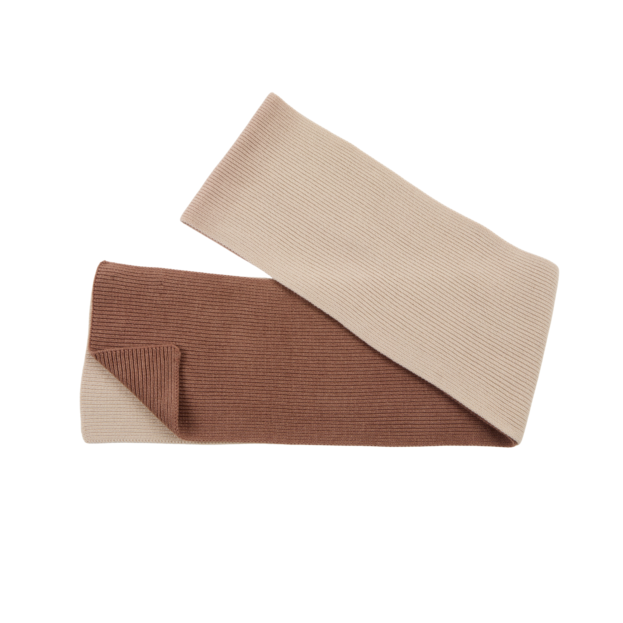 Vail Wool Ombre Scarf | Bone/Camel