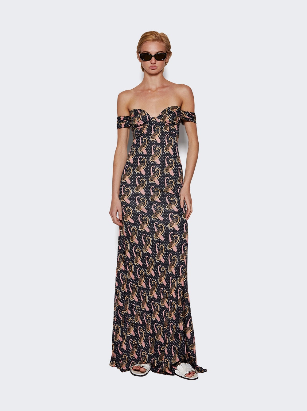 Women | Etro | Abito Long Dress | Brown