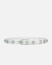 No. 2 Belt | Chalk/Skyblue