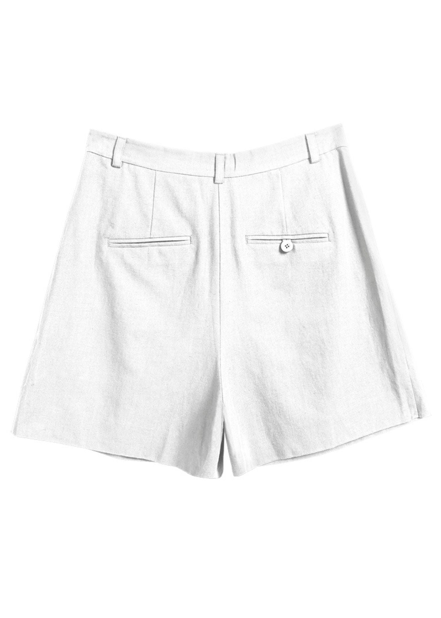 Fauna Short | Bright White