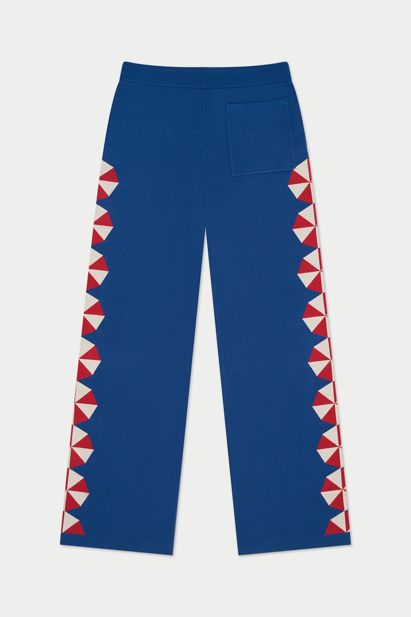 Blue Umbrella Knit Pant | Blue