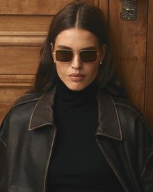 Eze Sunglasses | Gold | Smokey Grey Lens